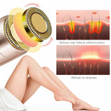 Women's Painless Hair Remover with LED Pink Iolaus
