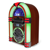 Victor Wilshire Bluetooth Jukebox with Multicolor LED Lighting Sky Iapetus