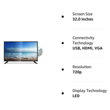 Norcent 32 Inch 720P LED HD Backlight Flat TV DVD Combo