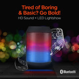 HyperGear Rave Mini Wireless LED Speaker Black