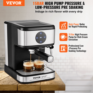 VEVOR Espresso Machine, 15 Bar Coffee/Espresso Maker Lavender Windroot