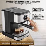 VEVOR Espresso Machine, 15 Bar Coffee/Espresso Maker Lavender Windroot