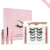 Magnetic Eyeliner & Eyelashes Kit Pink Iolaus