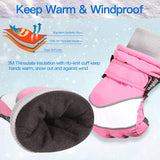 Kid Winter Ski Gloves Indigo Eurybia