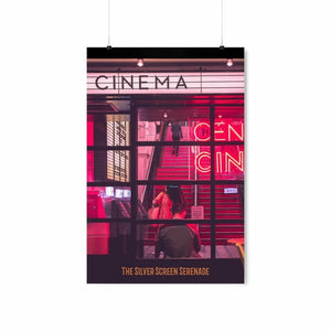 Retro Cinema Theme Poster
