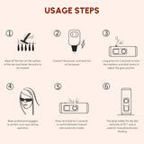Laser IPL Hair Removal Device Pink Iolaus