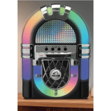 Victor BLVD Mini Bluetooth Jukebox with Multicolor LED Lighting Sky Iapetus