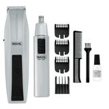 Wahl Battery Operated Beard and Nose-Hair Trimmer Mens Grooming 9-Piec