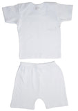 Two-Piece Small Short Sleeve Shirt & Short Set