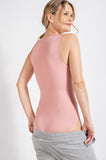 V-Neck Sleeveless Bodysuit