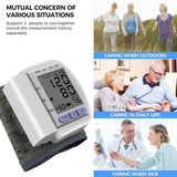 Digital Wrist Blood Pressure Monitor Pink Iolaus