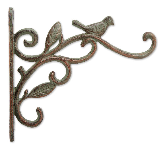 Birds Cast Iron Planter Bracket
