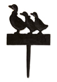 Welcome Ducks Cast Iron Sign
