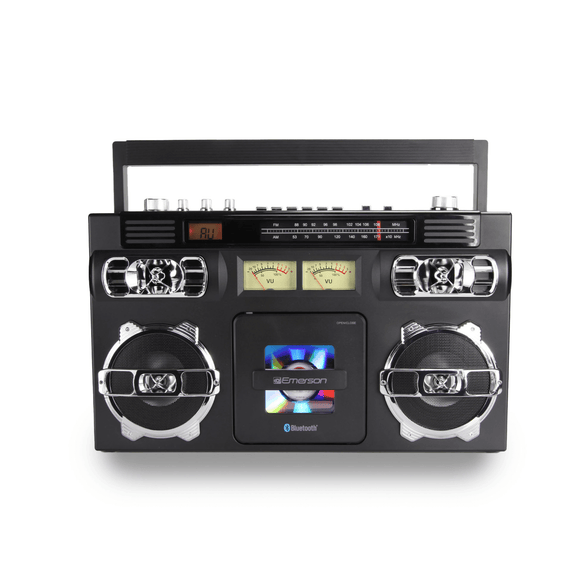 Emerson Retro Portable CD Boombox with Programmable Memory