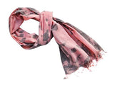 Organic Tie Dye Scarf - Awaken Alabaster