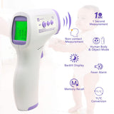 Forehead Thermometer, Blood Pressure Monitor, & Pulse Oximeter Kit Pink Iolaus