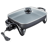 Presto 16-Inch Extra Large Non-Stick Skillet with Glass Lid Sky Iapetus