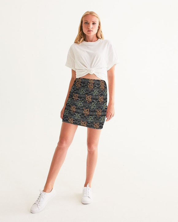 Pre-Punk-Prep Women's Mini Skirt