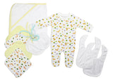 Newborn 11 Piece Layette Set Emerald Clover