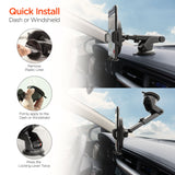 HyperGear 3-in-1 Phone Mount Kit Black