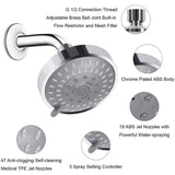 Shower Heads Handheld Adjustable High Pressure Spray