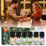 Essential Oils for Diffusers, 100% Natural Plant Extracts Six Scents Pink Iolaus
