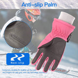 Kid Winter Ski Gloves Indigo Eurybia