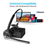 Naztech N980 BT Over-the-Head Headset with Base