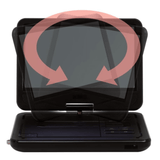 Emerson 10" DVD Player with ATSC Digital TV & LCD 270 Degree Swivel Sky Iapetus