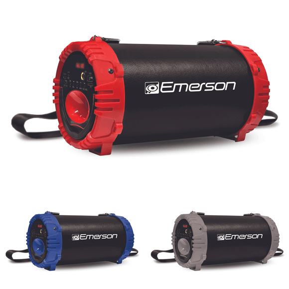 Emerson Portable Bluetooth Speaker with LED Lighting