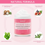 8.8 oz Anti-Cellulite Body Slimming Cream with Massager Pink Iolaus