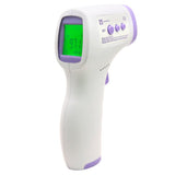 LCD Screen Digital No-Contact Forehead Infrared Thermometer Pink Iolaus