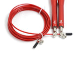 High Speed Jump Rope with Aluminum Handles - Red