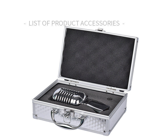 Retro Metal Stage Microphone