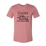 Teacher Shark Doo Doo Doo Doo Your Homework T-shirt