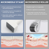 Adjustable Derma Titanium Microneedling Stamp Pink Iolaus