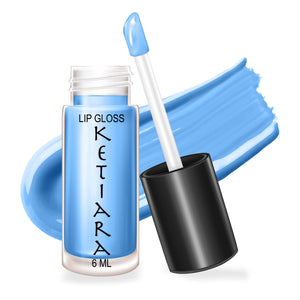 Ketiara Premium Lip Gloss Baby Blue Moisturizing & Hydrating Black Alder