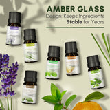 Essential Oils for Diffusers, 100% Natural Plant Extracts Six Scents Pink Iolaus