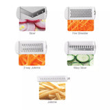 Smart Multi Space Saver Grater and chopper Salmon Lucky