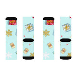 Holiday Gifts Novelty Socks Yellow Pandora