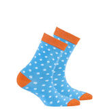 Kids Arctic Dot Socks Orchid Erebus