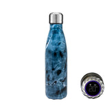 Aquaala UV Water Bottle With Temp Cap Salmon Lucky