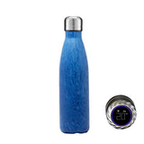 Aquaala UV Water Bottle With Temp Cap Salmon Lucky