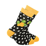 Kids Pineapple Dot Socks Orchid Erebus