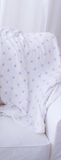 Watercolor Star & White Newcastle Blanket