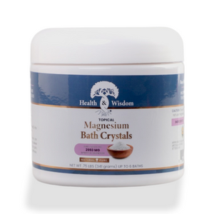 Health and Wisdom Magnesium Bath Crystals