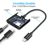 Naztech USB-C & 3.5mm Audio + Charge Adapter