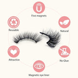 Magnetic Eyeliner & Eyelashes Kit Pink Iolaus