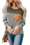 Pinstripe Patch Pocket Top