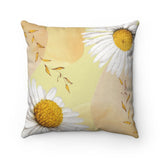 Daisies Cushion Home Decoration Accents - 4 Sizes Yellow Pandora